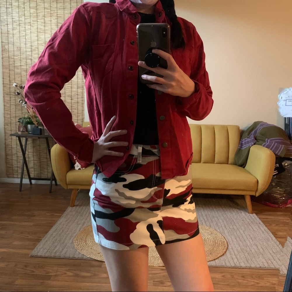 Camo Mini skirt - Picture 3 of 3